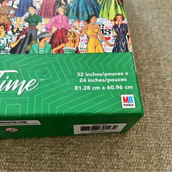 MB Puzzle Collage Time Fashion Memories 1500 Piece Puzzle - Picture 6 of 6